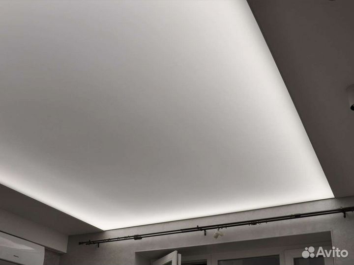 Натяжные потолки, ремонт натяжного потолка