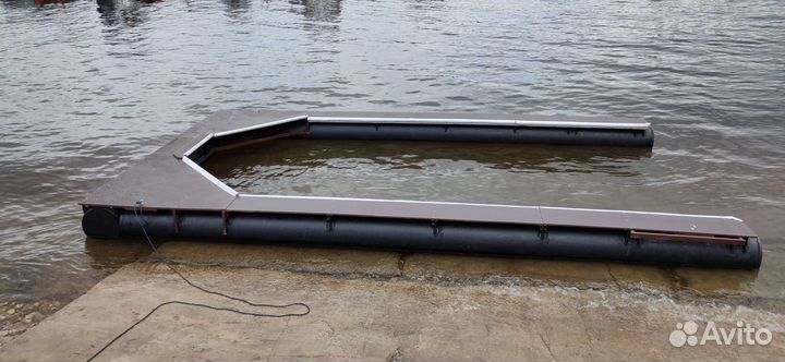 Понтон-паук для катера, сборный причал (к)