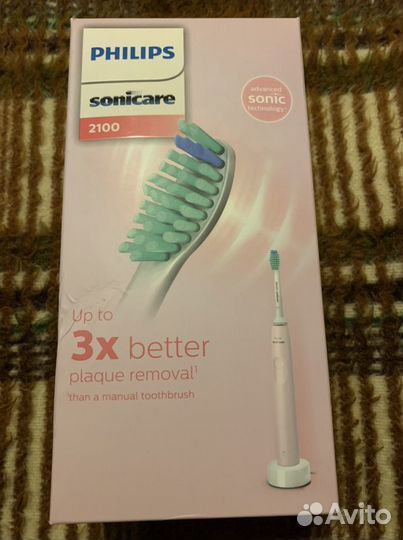 Электрическая зубная щетка philips