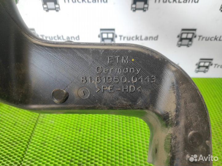 Воздуховод отопителя Man Tgs