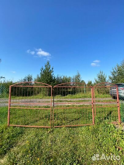 Металлические Ворота и калитка