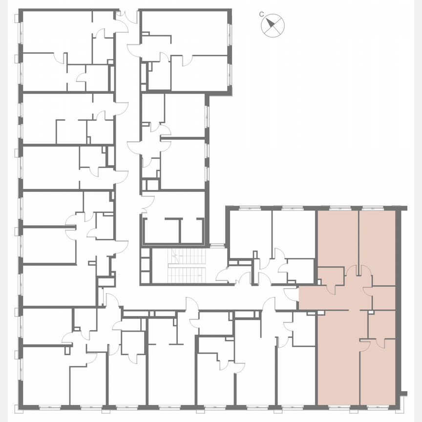 3-к. апартаменты, 95,3 м², 4/17 эт.