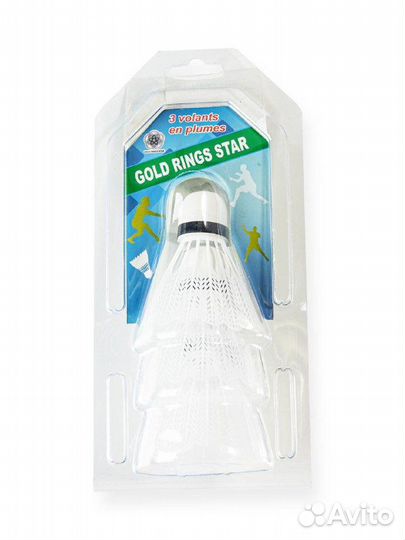 Набор воланчиков для бадминтона