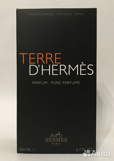 Hermes. Terre D'Hermes parfum Распив Оригинал