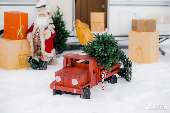 Деревянная машина грузовик реквизит для фотосессии