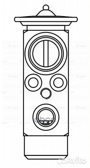 Клапан расш. кондиционера (трв) для а/м Opel LT