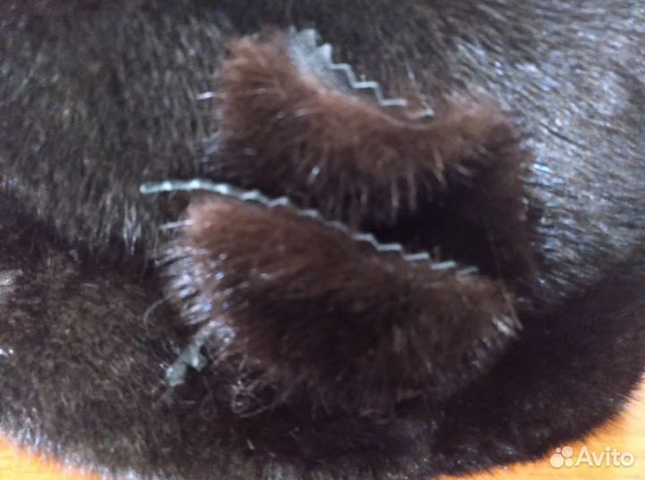 Шапка норковая новая