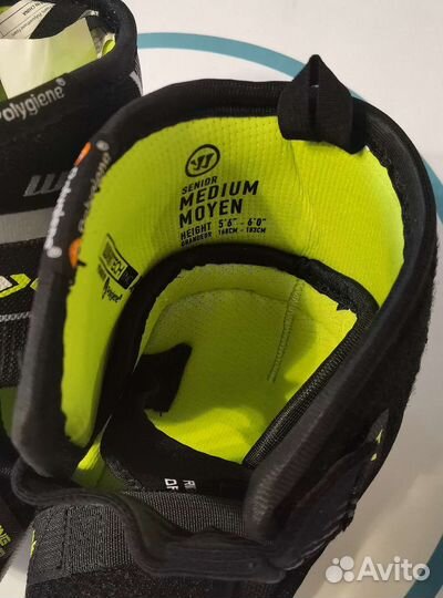 Налокотники хоккейные новые warrior dx pro