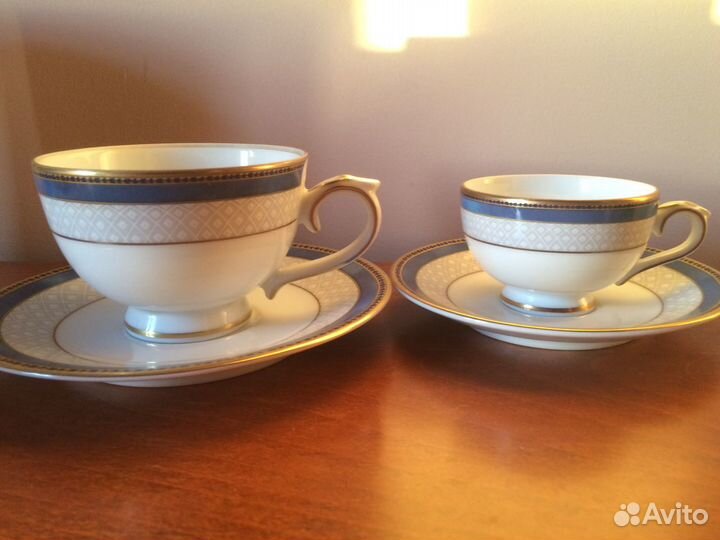 Продам сервиз кофейных и чайных чашек с блюдцами