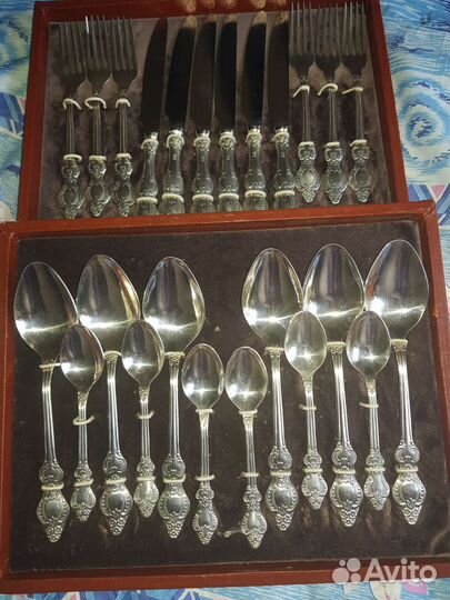 Вилки ложки мельхиор