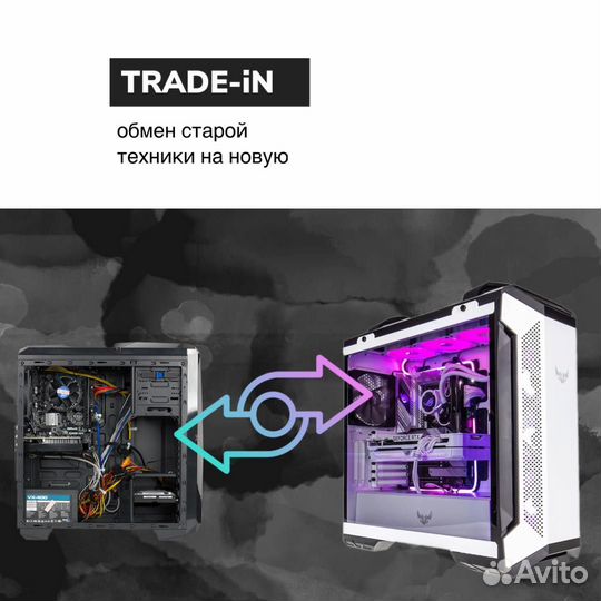 Новый Игровой Компьютер Ryzen 5 5600X+RTX 4060 Гар