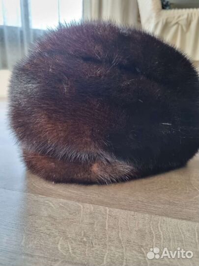 Шапка норковая женская бу
