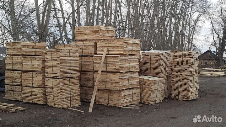 Доска обрезная, пиломатериал