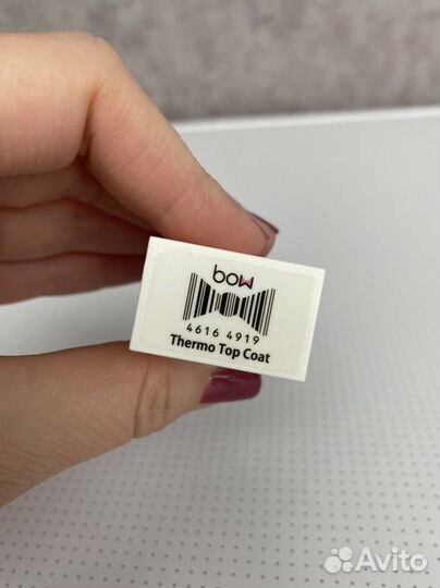 Термолак для ногтей Bow Thermo Top Coat