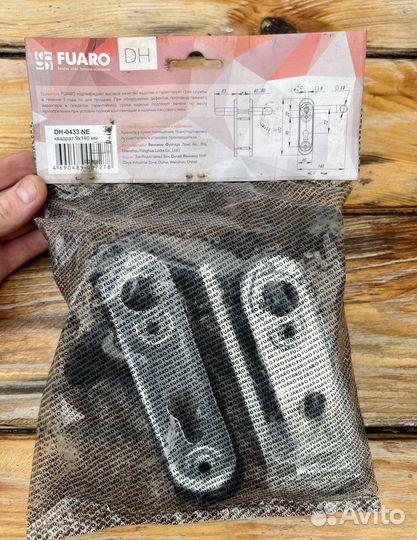 Ручки дверные с пружиной Fuaro DH