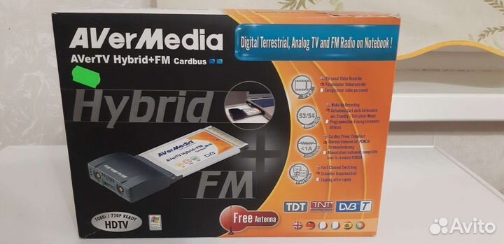 TV- тюнер AverMedia avertv Hybrid+FM Cardbus
