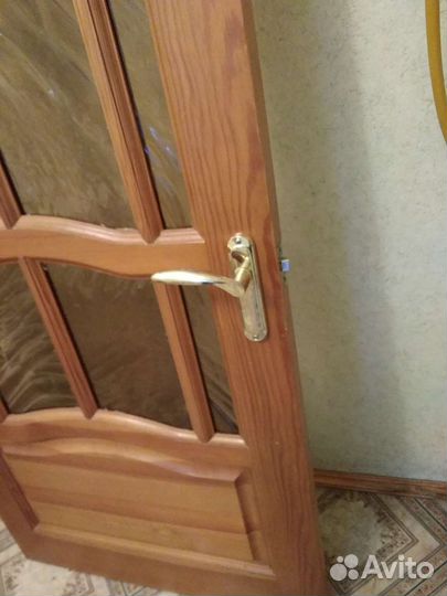 Дверь межкомнатная 800 с коробкой и наличниками бу