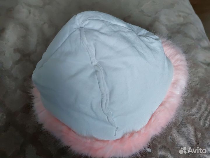 Шапочка для девочки зимняя