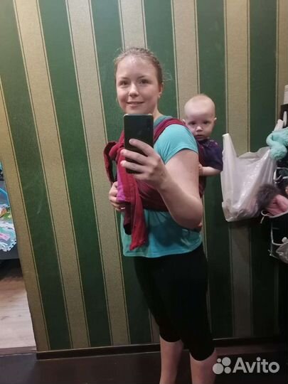 Слинг шарф тканый