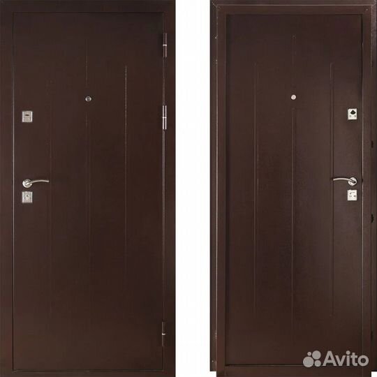 Входная дверь Ferroni Стройгост 7-2 Металл/Металл