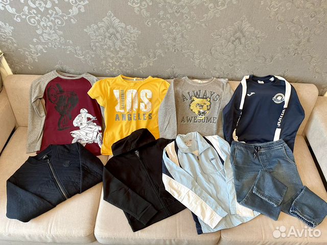 Лонг, кофта, толстовка на мальчика 146 - 152 см