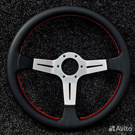 Руль Nardi style - с выносом - 350мм (перфорирован