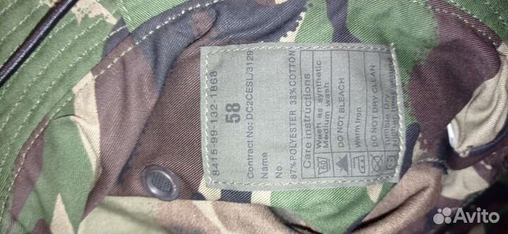 Форма брюки китель панама DPM армии Великобритании