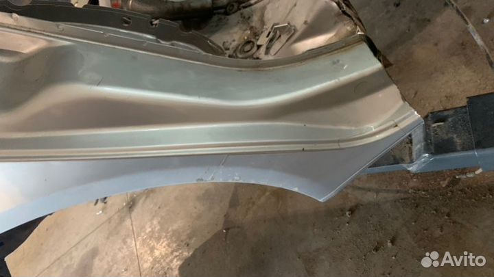 Порог задний правый Skoda Octavia A5 FL CDA 2013