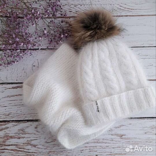 Шапка пух норки