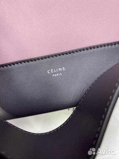 Сумка Celine Frame Antique Rose/ Liquorice