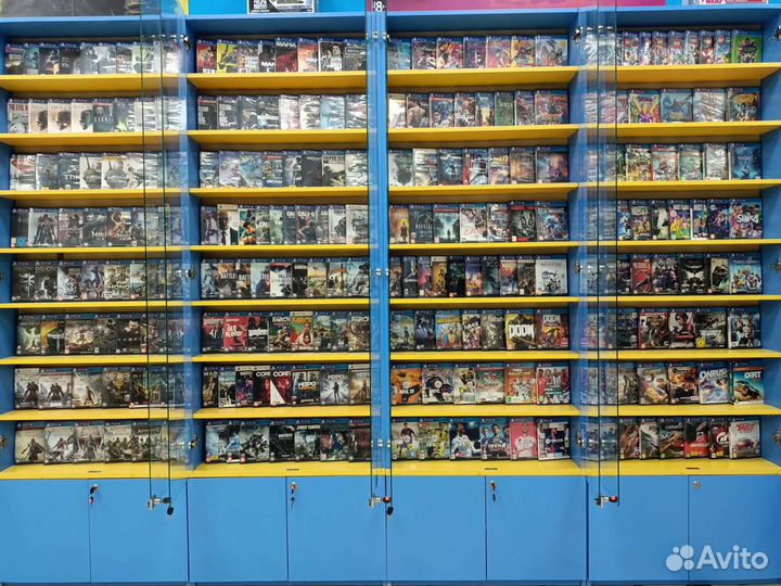 Игры ps4 много