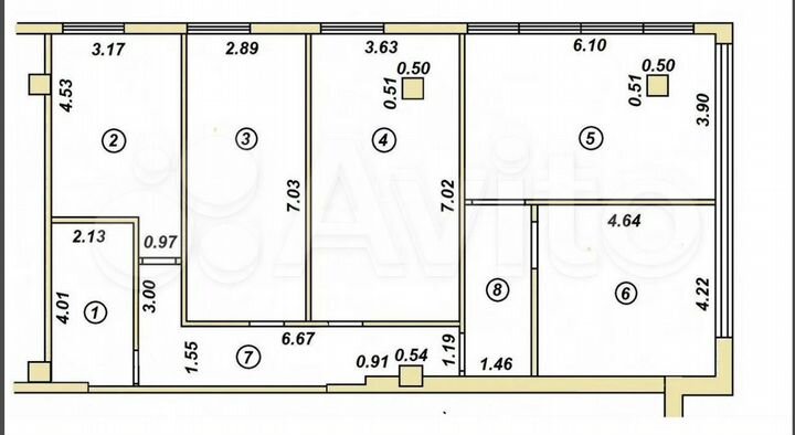 Офис, 131.9 м²