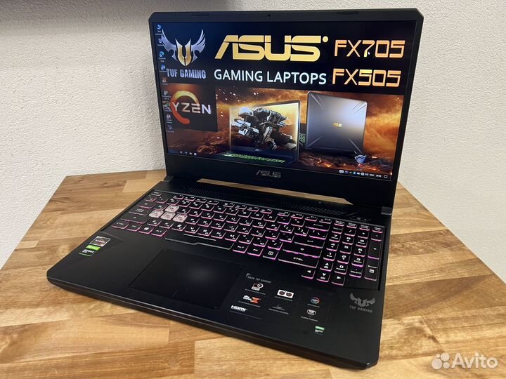 Монстр 8 ядер Ryzen 5-3550H 16Gb GTX 1050 SSD+HDD