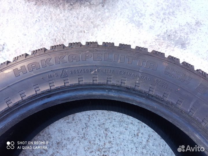 Nokian Tyres Hakkapeliitta SUV 5 265/50 R20