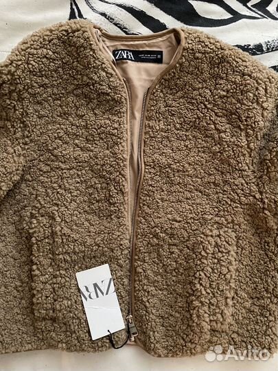 Куртка меховая zara новая, xs