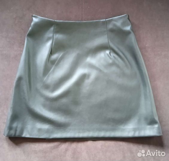 Кожаная юбка