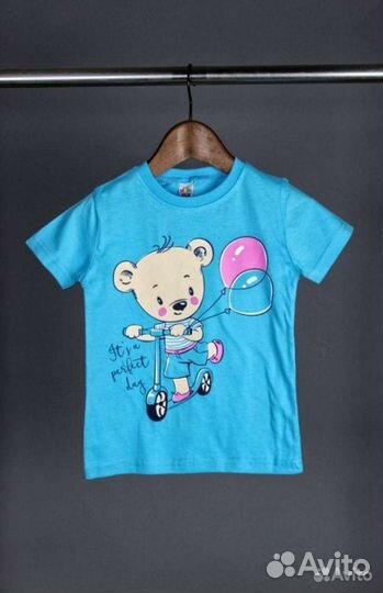 Футболка детская для девочки 1-3 лет