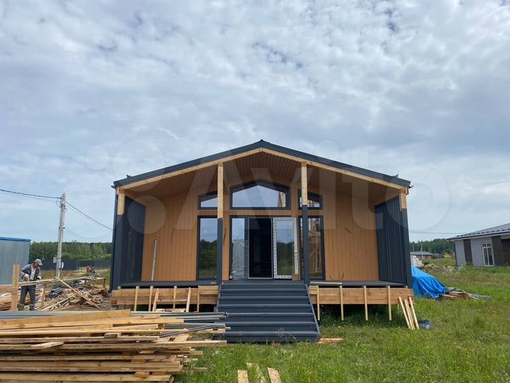 Дом 104 м² на участке 8 сот.