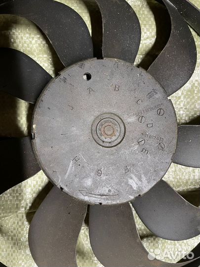 Вентилятор радиатора Skoda Fabia 2001г Хетчбэк