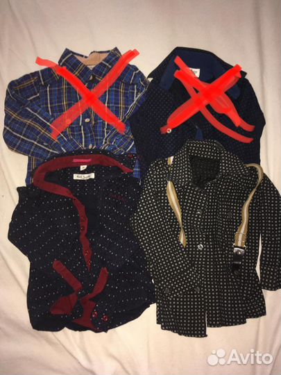 Рубашки детские брюки штаны