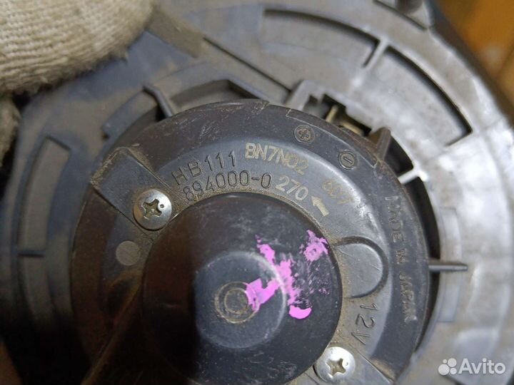 Мотор отопителя Мазда 3