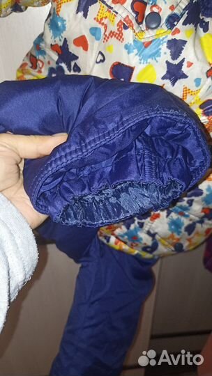 Комбинезон зимний на мальчика 80