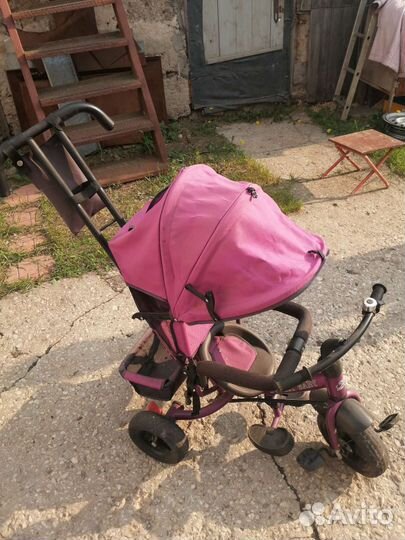 Велосипед детский с ручкой