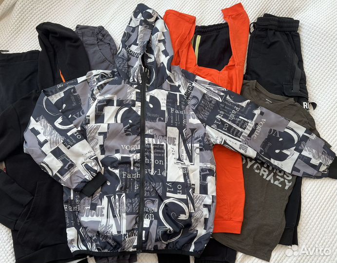 Вещи пакетом на мальчика 158