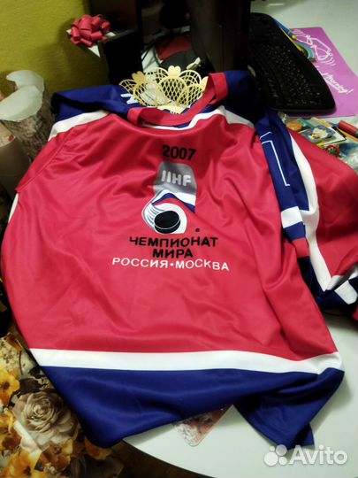 Сувенирная хоккейная кофта чемпионат мира 2007