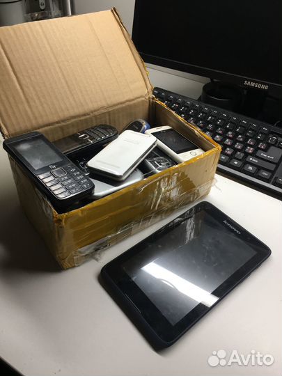 Коробка телефонов смартфонов смартфон samsung