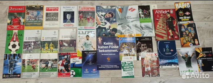 Программы Спартака в Еврокубках