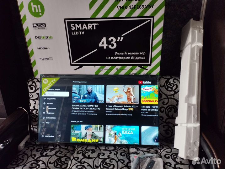 Новые Смарт телевизоры Hi vhix-43F169MSY