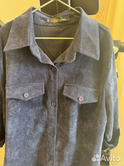 Платье вельветовое женское