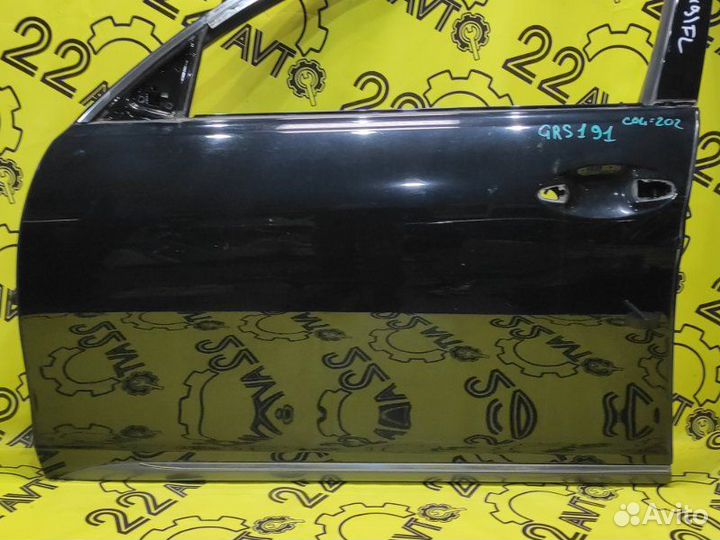 Дверь передняя левая Lexus Gs350 GRS191 2GR-FE